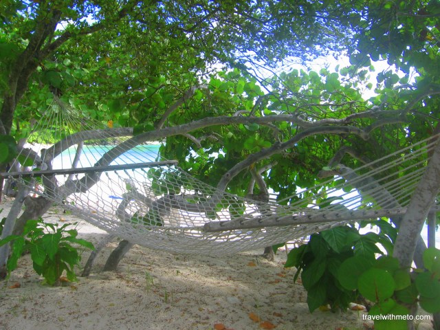 A hammock somewhere in St. John, US Virgin Islands